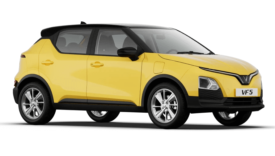 Summer Yellow Body - Jet Black Roof